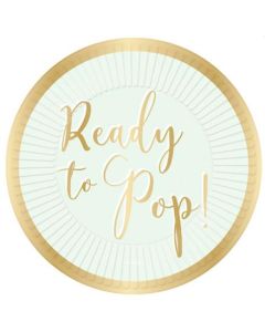 Ready To Pop Paper Plates Pk8 Amscan