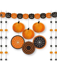 Halloween Décor Kit Orange Amscan