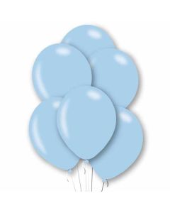 11" Powder Blue Latex Balloons Pk10