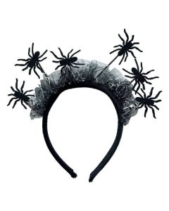 Spider Web Head Bopper Headband Amscan