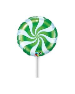 9" Candy Swirl Green