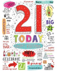 Age 21 Unwrapped C150 L3 Pk6 Piccadilly Greetings