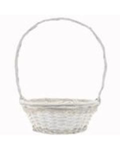 35.5cm Round Victoria Basket with Handle