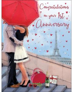 Your 1st Anniversary C55 Pk6 Regal