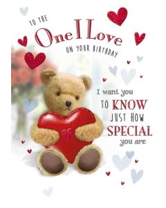 One I love Pk6 C80 Cards Honeybun Regal