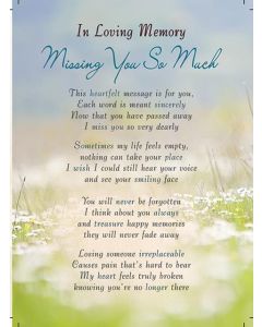 Grave Missing You C50 Pk6 Regal