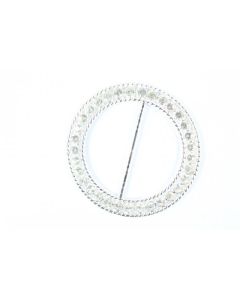 Medium Rounded Diamante Chair Back Buckle