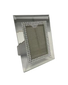 Mini Frame for Wallet Card Silver