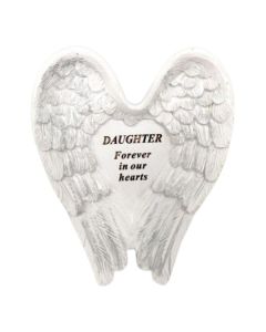 Daughter Angel Wings Memorial Stone