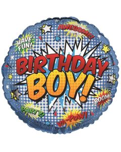 18" PRINTED FOIL BALLOON KA-POW BALLOON - FB1196/1