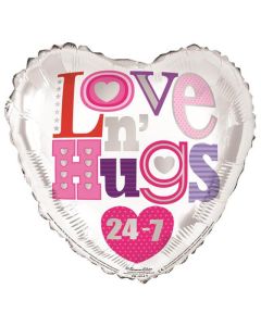 18" Printed Foil Balloon Love N' Hugs Simon Elvin