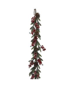 Frosted Berry/Pinecone 4ft Garland