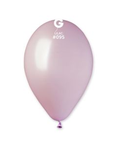 Metallic Lilac 12" Latex Balloons Pk50 #095 Gemar