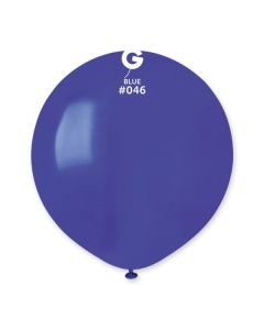 Blue 19" Latex Balloons Pk25 #046 Gemar