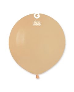Blush 19" Latex Balloons Pk10  #069 Gemar