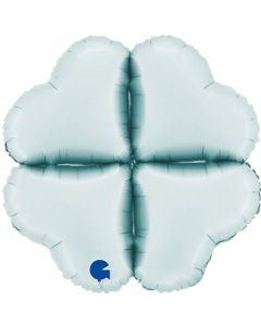 16" Base Hearts Medium Satin Pastel Blue - G7501600SPB-P