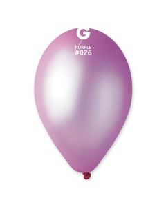 Neon Purple 13" Latex Balloons Pk50 #026 Gemar