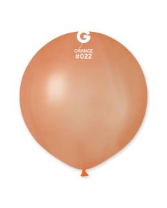Neon Orange 19" Latex Balloons Pk25 #022 Gemar