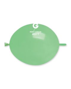 6" Mint Green G-Link Latex Balloons Pk100  #077 Gemar
