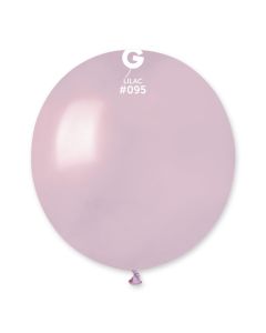 19" Metallic Lilac Latex Balloons Pk10  #095 Gemar