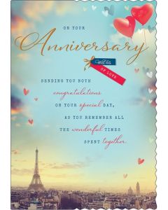 Your Anniversary  C75 Pk6 Regal