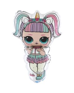 14" Lol Surprise Unicorn Mini Shape Air-Fill Foil Balloon Unpackaged Grabo
