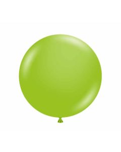 24" Lime Green 25ct Tuftex® 100% Natural Latex Balloons