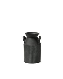 25cm Churn Planter Charcoal (Apac)