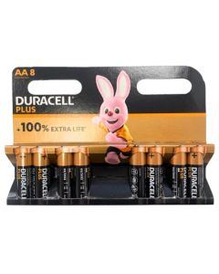8 DURACELL PLUS batteries AA - MN1500B8PP/1