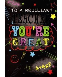 Thank You Teacher C50 Pk6 Simon Elvin