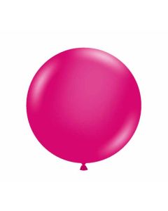 36" Magenta 10ct Tuftex® 100% Natural Latex Balloons