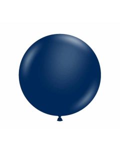 24" Midnight Blue 25ct Tuftex® 100% Natural Latex Balloons