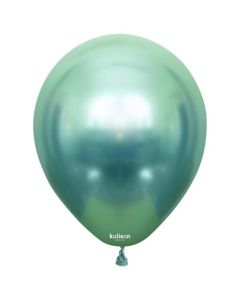 36" Mirror Chrome Green 2ct Latex Balloons From Kalisan