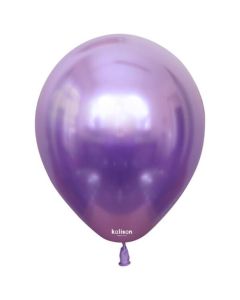 36" Mirror Chrome Violet 2ct Latex Balloons From Kalisan