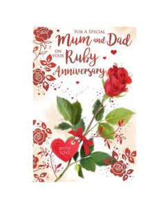 Mum & Dad Ruby Unwrapped C75 Pk6 Kingfisher