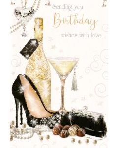 Birthday C75 Pk6 Out of the Blue