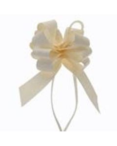 50mm Pull Bow Eggshell 20pk