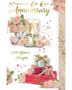 Our Anniversary C125 Pk6 Cards Xpress Yourself