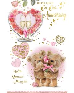 Our Anniversary C125 Pk6 Cards Xpress Yourself