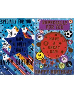 Birthday C50 Pk6 Xpress