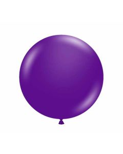 24" Plum Purple 25ct Tuftex® 100% Natural Latex Balloons