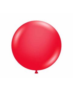 24" Red 25ct Tuftex® 100% Natural Latex Balloons