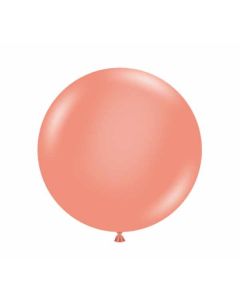 24" Rose Gold 25ct Tuftex® 100% Natural Latex Balloons
