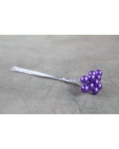 8mm Pearl Bunch Purple