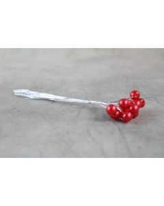 8mm Pearl Bunch Red