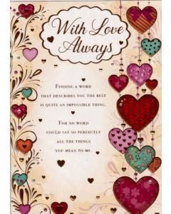 With Love Always C50 Pk6 Xpress