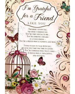 Grateful for Friend Like You C50 Pk6 Xpress Yourself