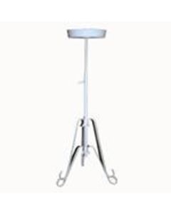 White Telescopic Stand W/Lip