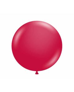 24" Starfire Red 25ct Tuftex® 100% Natural Latex Balloons