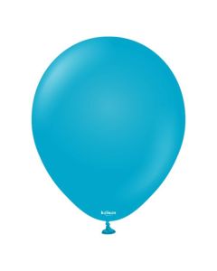 36" Retro Blue Glass 2ct Latex Balloons From Kalisan